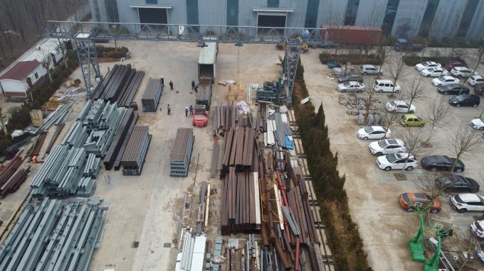 Struktur Baja Portal Prefabrikasi Bangunan Struktur Baja Modern 8
