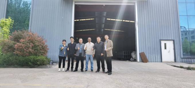 Struktur Baja Prefabrikasi Kekuatan Tinggi Struktur Baja Ringan Gudang 21