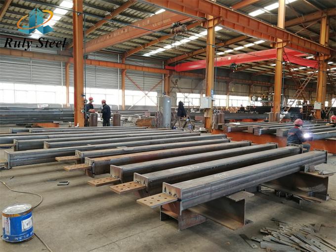 Q355B Struktur Baja Prefabrikasi Struktur Baja Gudang 3