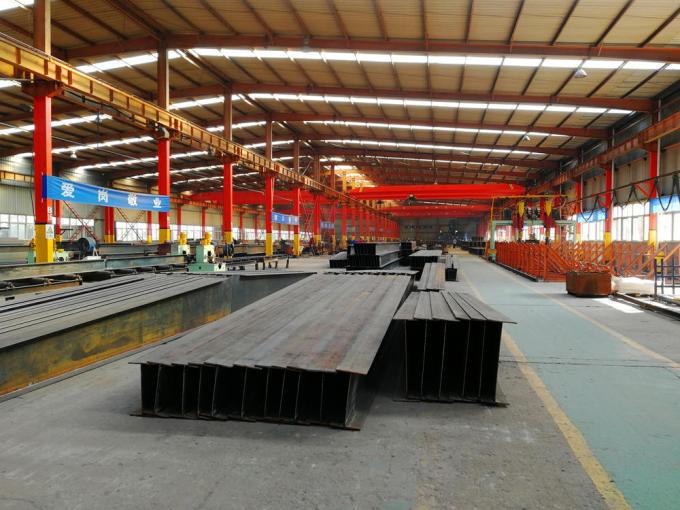 Q235B Bangunan Struktur Baja Konstruksi Baja Prefabrikasi Dengan Panel Isolasi 5