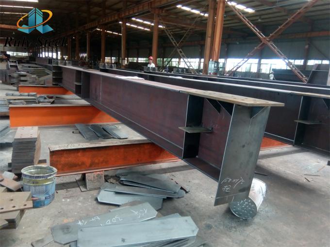 Struktur baja industri Pabrikasi Struktur baja portal prafabrikasi 1