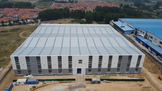 Struktur Baja Prefabrikasi Kekuatan Tinggi Struktur Baja Ringan Gudang 8