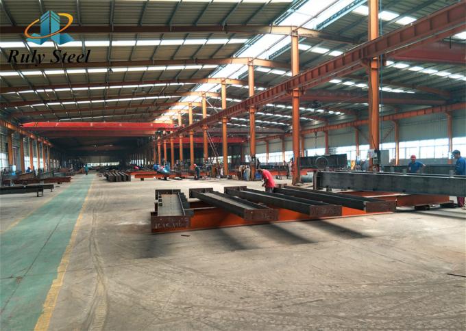 Struktur Baja Berskala Besar Gudang Taman Industri Prefabrikasi 2