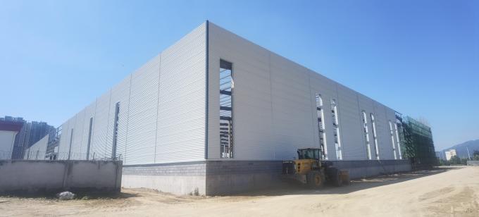 Rangka Portal Bangunan Logam Modular Berat Ringan Prefabrikasi Mudah Dirakit 0