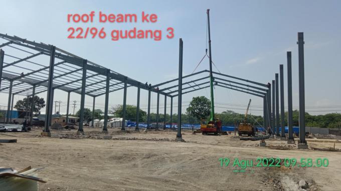 kasus perusahaan terbaru tentang Gudang struktur baja # 1 di Asia Tenggara  2
