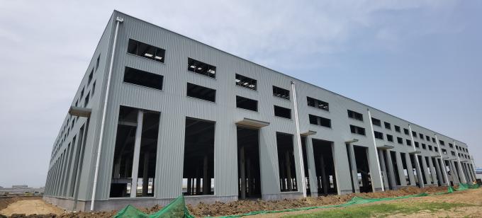 Long-Life Mudah Instalasi Prefabrikasi Struktur Baja Gudang China Pabrik Pasokan Ukuran kecil / besar 0