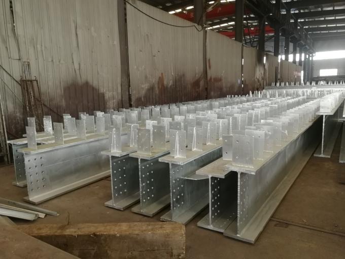 Struktur Baja Prefabrikasi Kekuatan Tinggi Struktur Baja Ringan Gudang 1