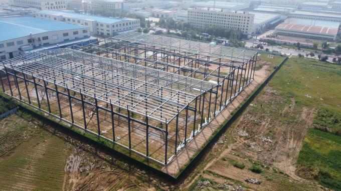 Bangunan Proyek Industrial Shed Q235B/Q355b Gudang Struktur Baja Ringan 7