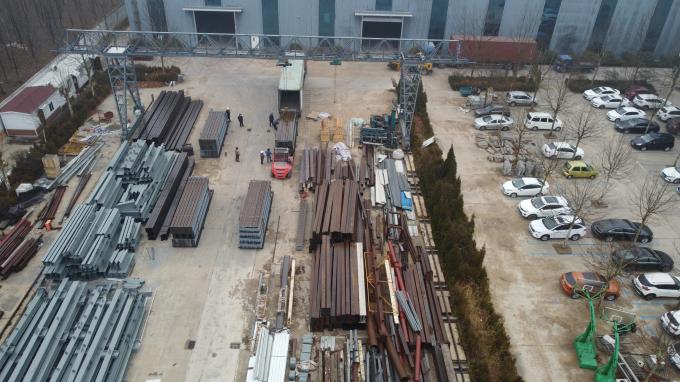 Bangunan Proyek Industrial Shed Q235B/Q355b Gudang Struktur Baja Ringan 14