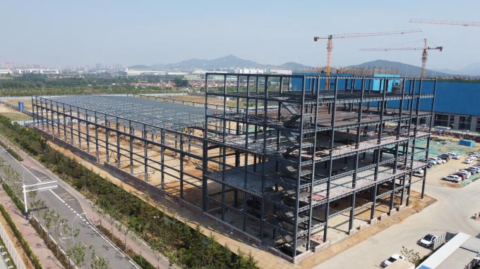 Pre Engineering Prefab Building Workshop Building Warehouse Building Light Industrial Design Workshop Struktur baja 7
