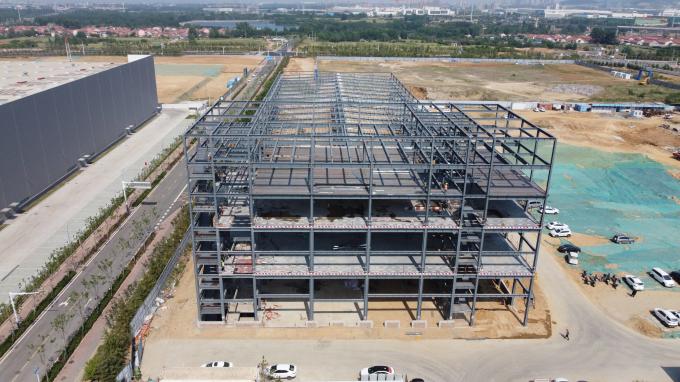 Fireproofing Low Cost Steel Structure Pre-Engineerd Workshop Pengerjaan 7