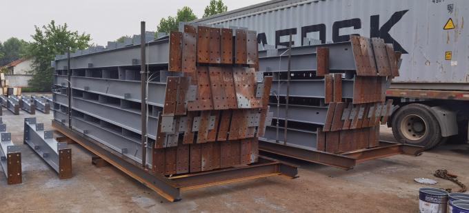 Konstruksi bengkel prefabrikasi baja 3