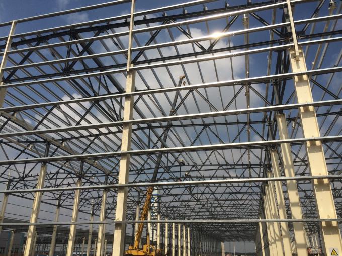 Bangunan Struktur Baja Penyimpanan Konstruksi Struktur Baja Prefab 2