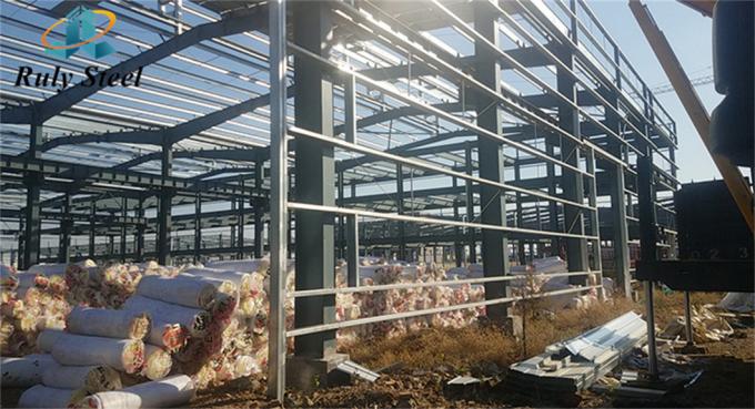 Metal Prefab Steel Struktur Pabrikasi Untuk Gedung Gudang 1