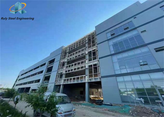 Struktur baja prefabrikasi khusus bertingkat tinggi bengkel gudang industri bangunan konstruksi 0