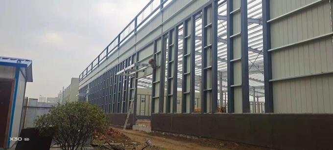 Hot Sale Struktur Baja Prefabrikasi Gedung Gudang Lokakarya Gedung Pabrik Dengan Konstruksi Semen Gutter 2