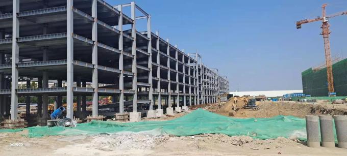 Bangunan Proyek Industrial Shed Q235B/Q355b Gudang Struktur Baja Ringan 0